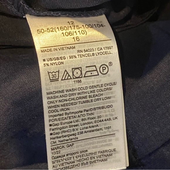 GAP High Rise SoftSuit Trousers - Picture 11 of 12